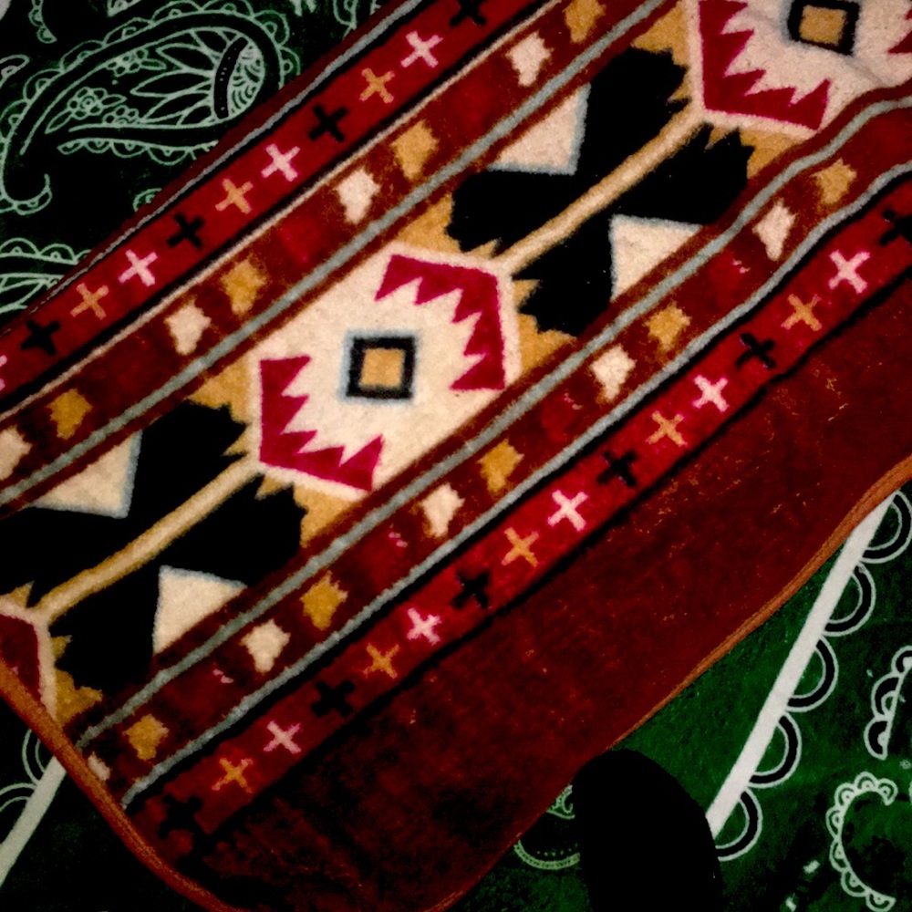 Native American Design blanket.